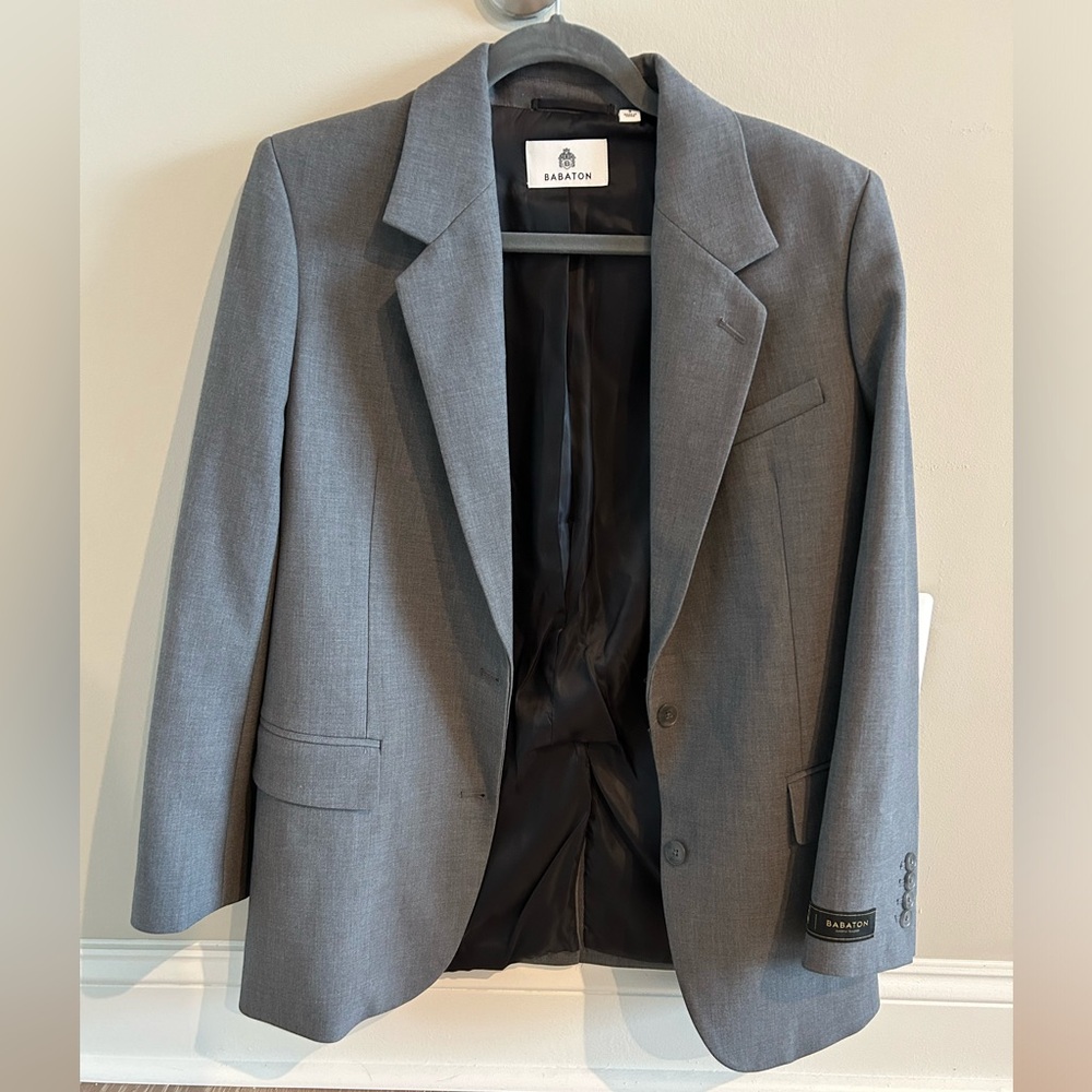 Aritzia Gray Blazer